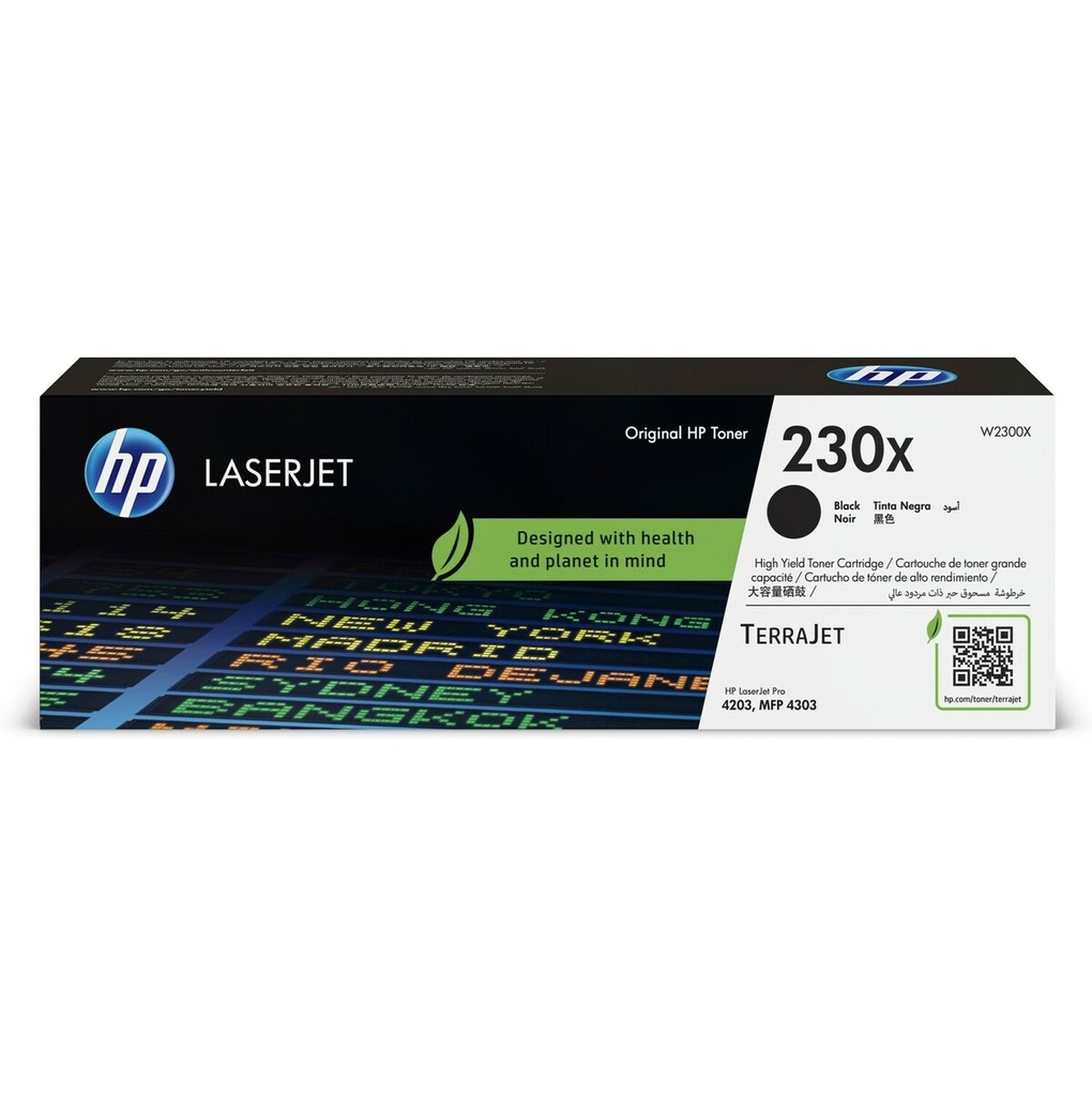 HP TÓNER NEGRO W2300X - vista oficial 1