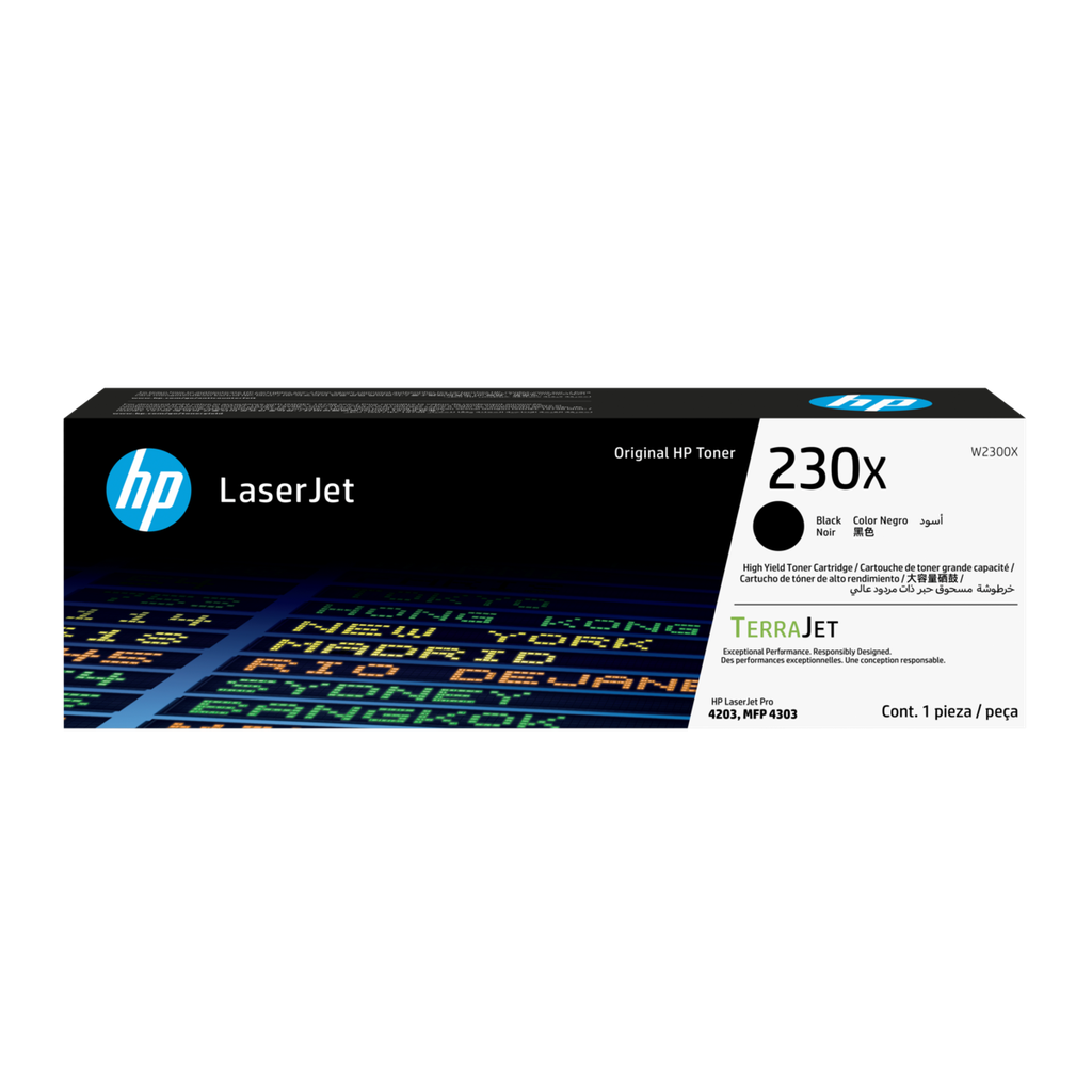 HP TÓNER NEGRO W2300X - vista oficial 3