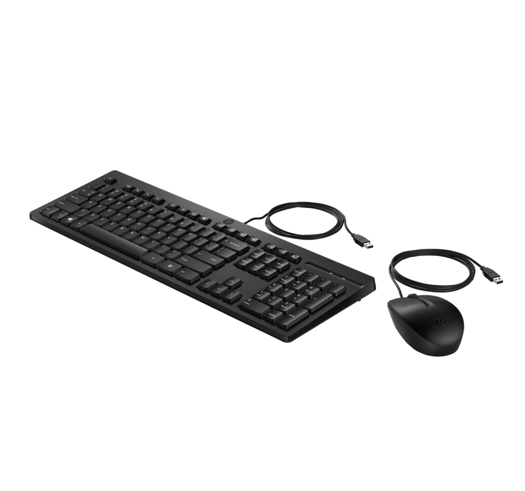 COMBO TECLADO Y MOUSE HP 225 286J4AA - vista oficial 3