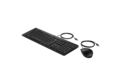 COMBO TECLADO Y MOUSE HP 225 286J4AA - vistas laterales y conexiones
