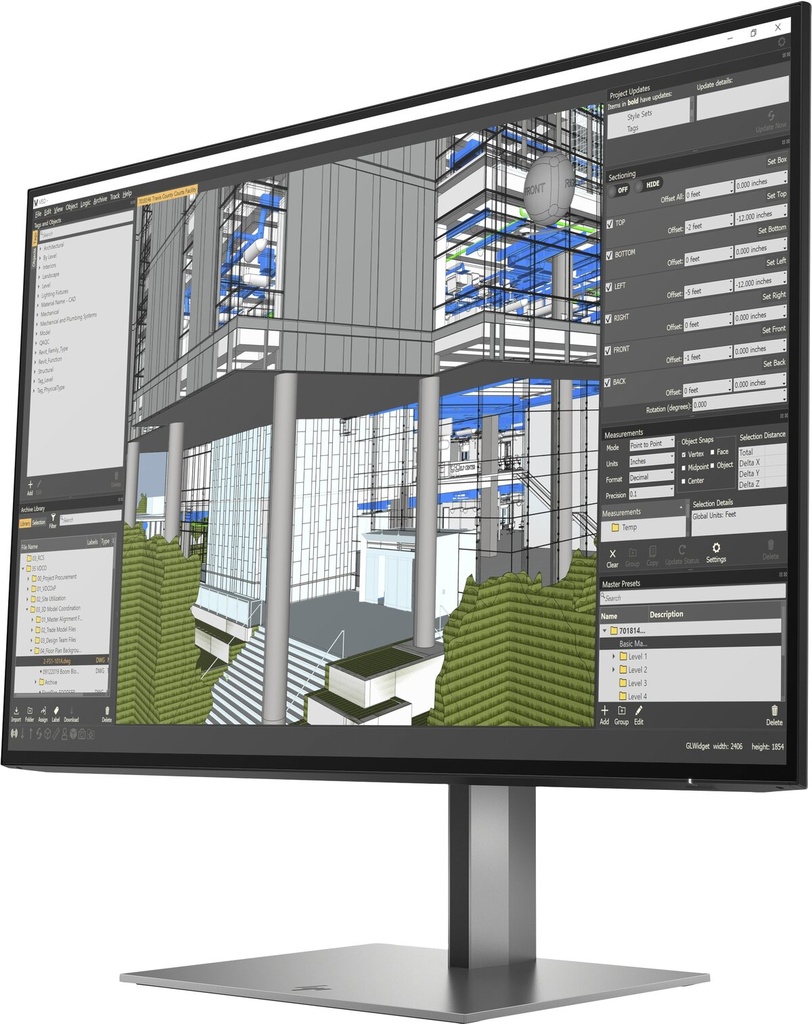 HP Z24N G3 MONITOR 1C4Z5AA - vista oficial 5