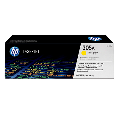 HP TÓNER 305A AMARILLO CE412A - vista oficial 2