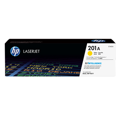 HP CARTUCHO DE TÓNER ORIGINAL LASERJET 201A AMARILLO CF402A - vista oficial 2