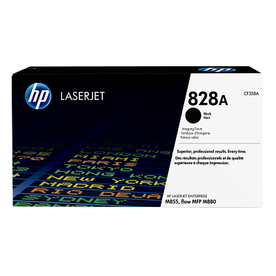 HP TAMBOR DE IMAGEN 828A LASERJET, NEGRO CF358A - vista oficial 2