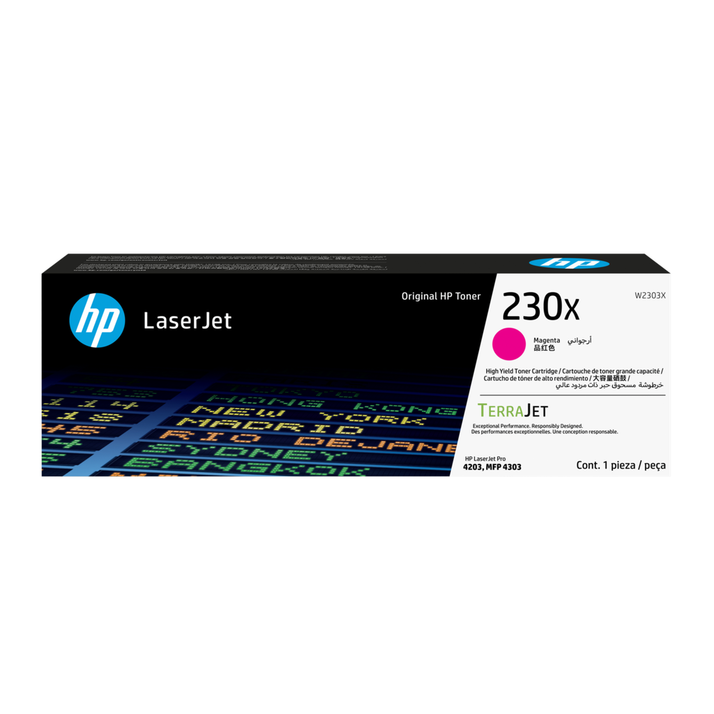 HP CARTUCHO DE TÓNER ORIGINAL LASERJET 230X MAGENTA W2303X - vista oficial 3