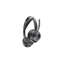 Auriculares USB-C-C Poly Voyager Focus 2 con certificación para Microsoft Teams + adaptador USB-C/A 9T9J4AA - vista oficial 7