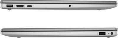 PORTÁTIL HP 255 G10 15.6" B03E1LT - detalle lateral y conexiones