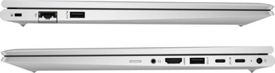 PORTÁTIL HP 450 G10 7Z7H9LT - detalle lateral y conexiones