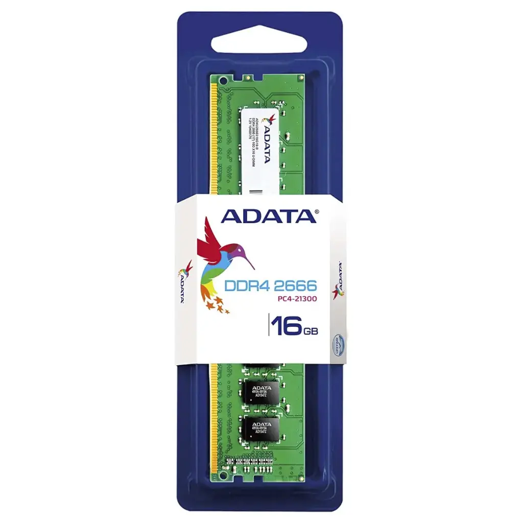 ADATA MEMORIA RAM 16GB PREMIER DDR4  DESKTOP (AD4U266616G19-SGN)