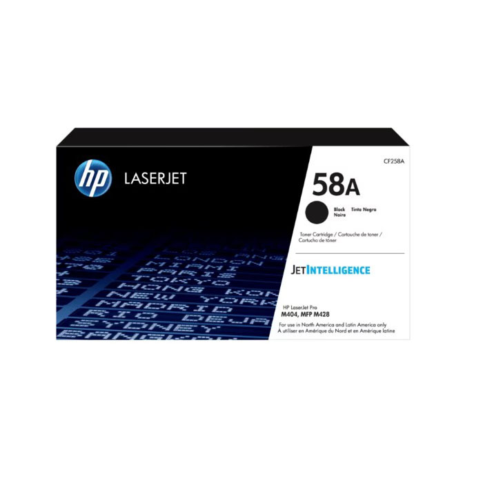 HP CARTUCHO DE TONER NEGRO 58A RENDIMIENTO:3,000 PAGINAS, COLOR: NEGRO