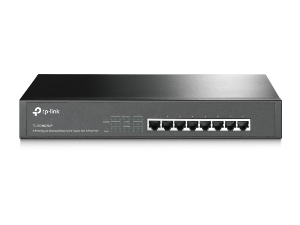 TP-LINK  SWITCH SWITCH TP-LINK 8 PUERTOS 10/100/1000MBPS POE