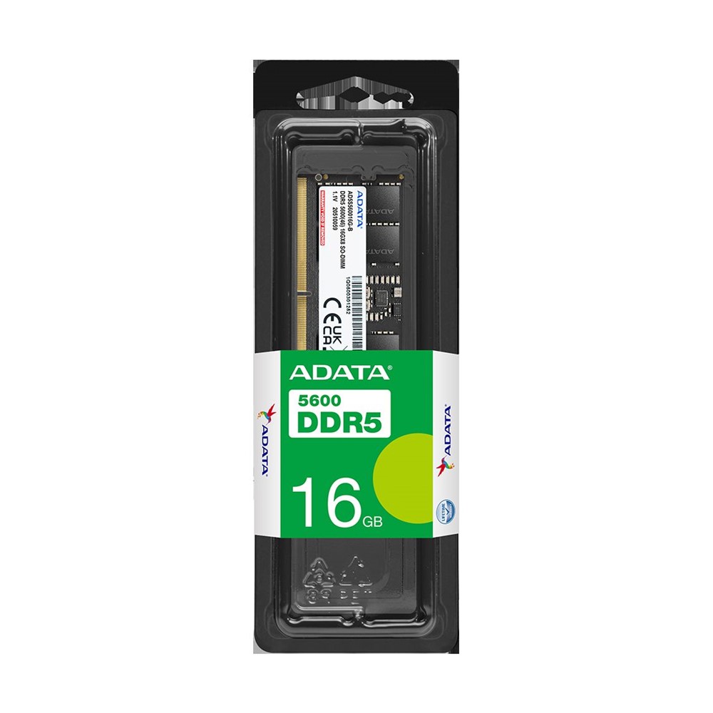 [AD5S560016G-S] ADATA MEMORIA RAM 16GB - DDR5 5600MHZ PARA PORTATIL