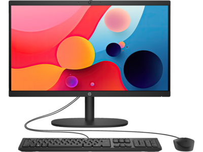 HP AIO 22-DG0010LA PROCESADOR: CI3 N300 MEMORIA: 8GB DDR5 ALMACENAMIENTO: 512GB SSD PANTALLA: 21,5" GARANTIA 1 AÑO FREEDOS