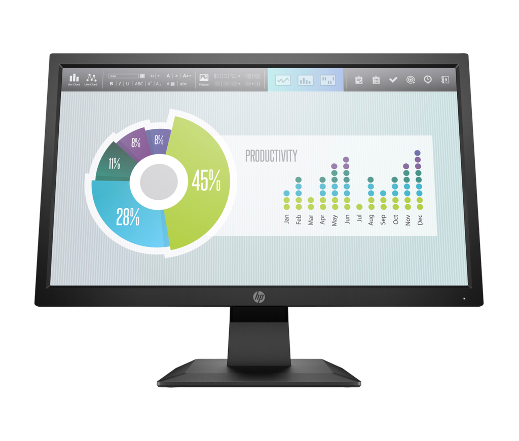 HP MONITOR 19,5" P204 HDMI Y VGA