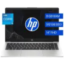 HP PORTATIL 240 G10 PROCESADOR: INTEL CI5-1334U MEMORIA: 8GB - ALMACENAMIENTO:512GB SSD PANTALLA: 14" FHD GARANTIA 1 AÑO WIN 11 PRO