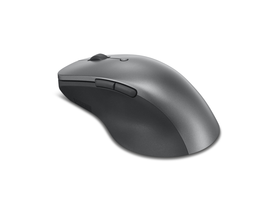 LENOVO MOUSE - BLUETOOTH - ÓPTICO - 6 BOTÓN(ES) - 3 PROGRAMMABLE BUTTON(S) - GRIS - INALÁMBRICO - RECARGABLE - 4000 DPI