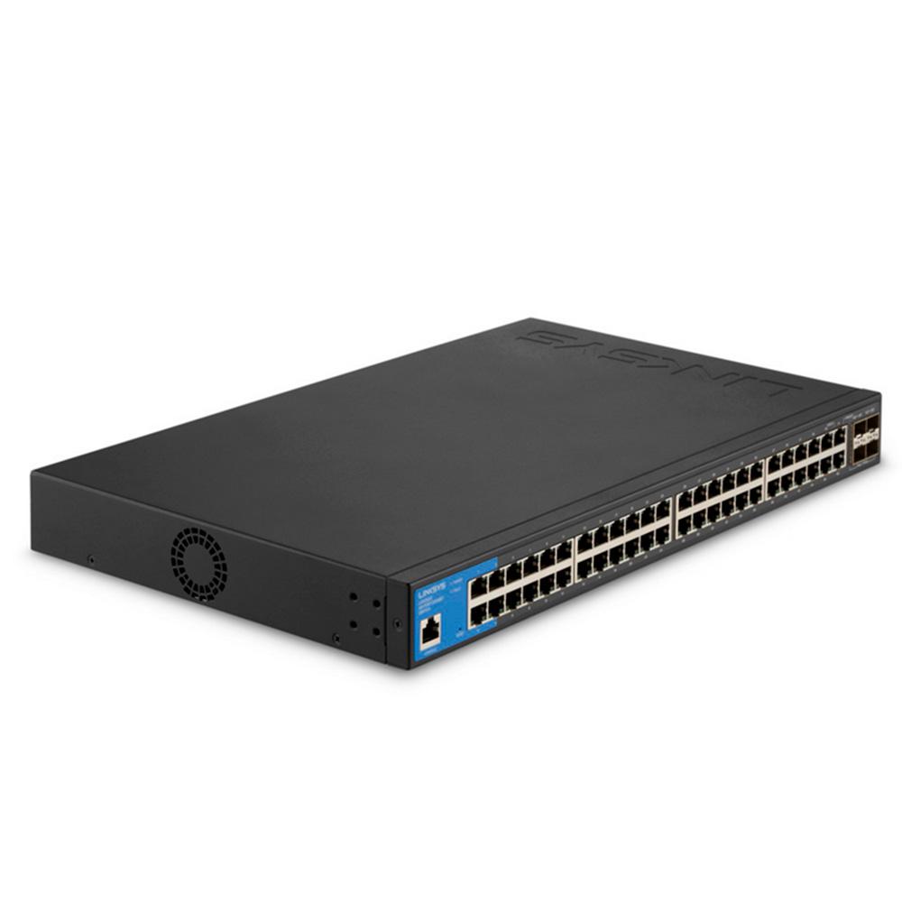 LINKSYS SWITCH  LGS352C, 48 GIGABIT ETHERNET,4 10G SFP+,MEMO