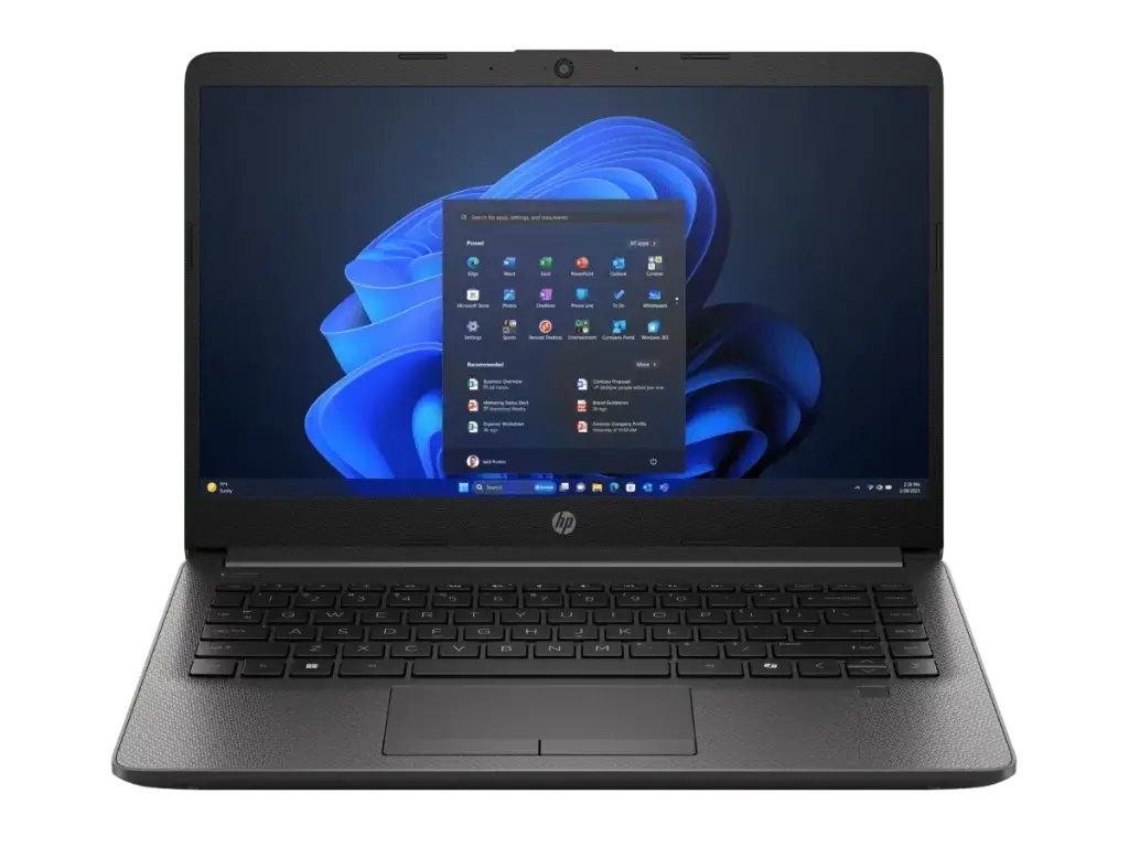 [BK7V5AT#ABM] HP PORTATIL 240R G9 PROCESADOR: INTEL CI5-1334U MEMORIA: 8GB - ALMACENAMIENTO:512GB SSD PANTALLA: 14" FHD (RJ45) GARANTIA 1 AÑO WIN 11 PRO