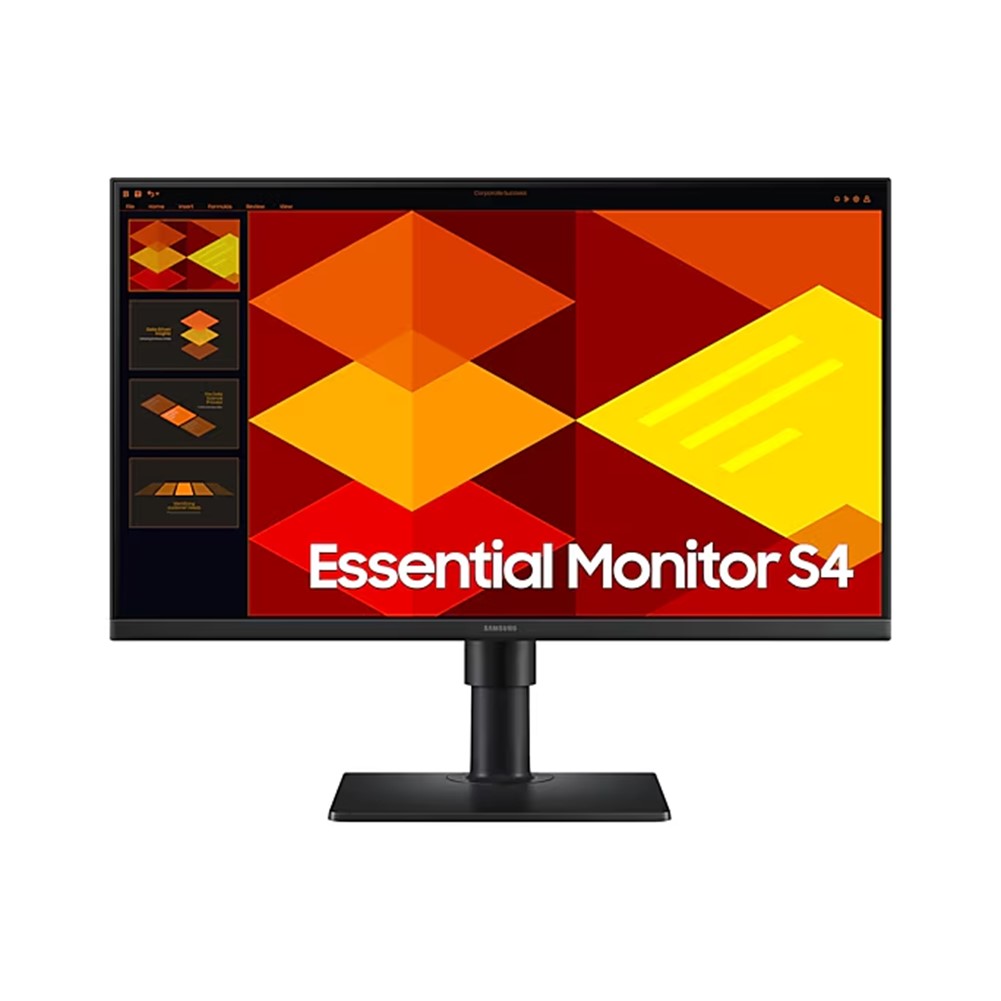 SAMSUNG MONITOR 24" S4 S40GD RESOLUCIÓN 1920X1080 , ENTRADAS: HDMI 1.4 (2), DISPLAY PORT 1.2 (1), USB 2.0 (2). GARANTÍA:  3 AÑOS, ENERGY STAR