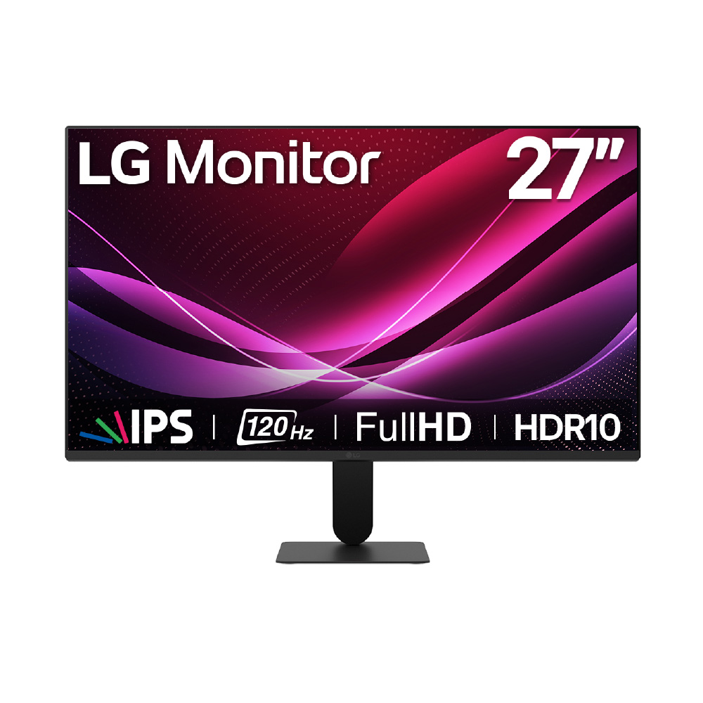 LG MONITOR LCD  27U411A-B 27" CLASS FULL HD - 16:9 - 68.6CM (27") - INCLINABLE- HDMI - VGA 1 AÑO DE GARANTÍA