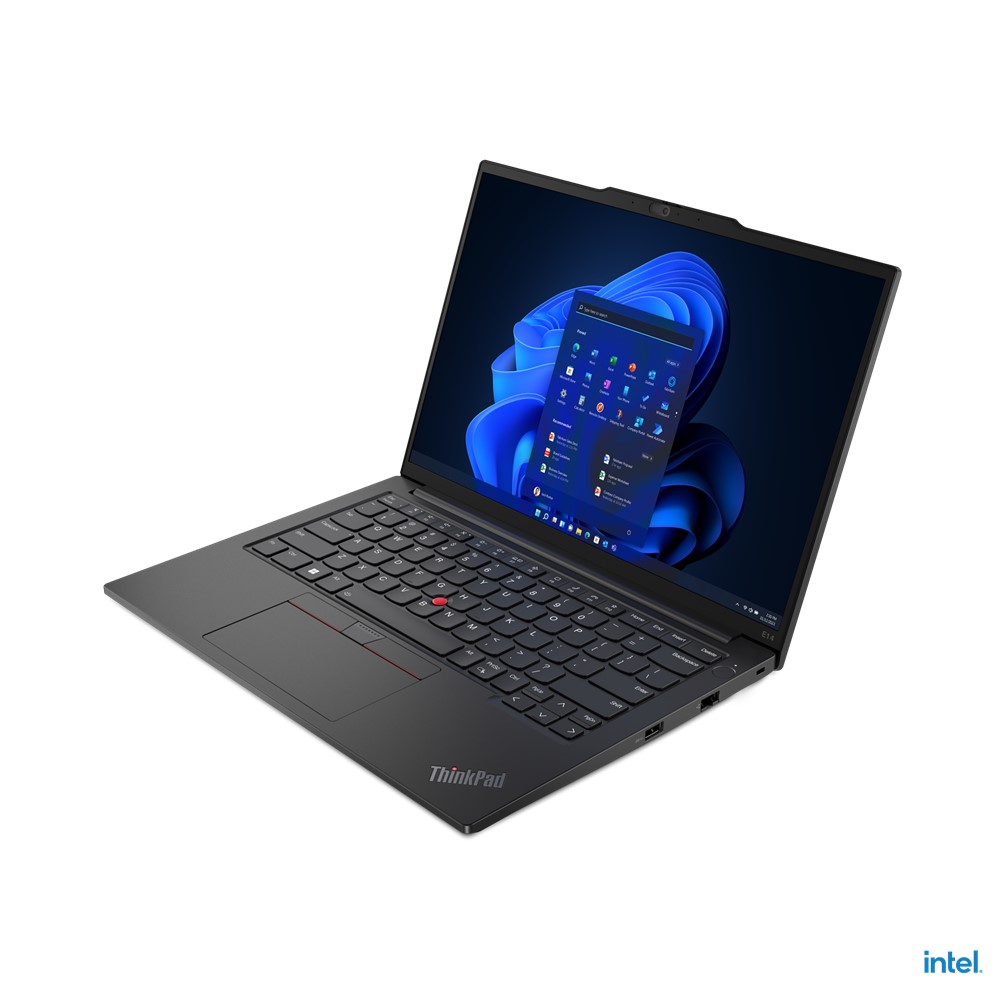 LENOVO THINKPAD E14 GEN 6, AMD RYZEN 7, RAM 16 GB DDR5 - 4800, CRECE HASTA 64 GB DDR5 – 4800, SSD 512 GB,  WINDOWS 11 PRO, SOFTWARE: ABSOLUTE CONTROL 1 AÑO