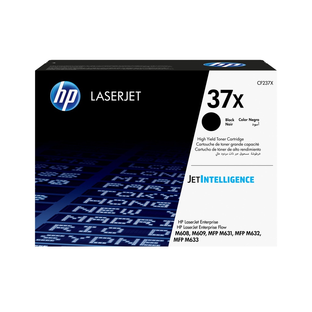 CF237X TÓNER HP 37X NEGRO ALTO RENDIMIENTO LASERJET ORIGINAL 