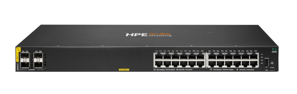 R8N87A ARUBA 6000 24G CL4 4SFP SWCH