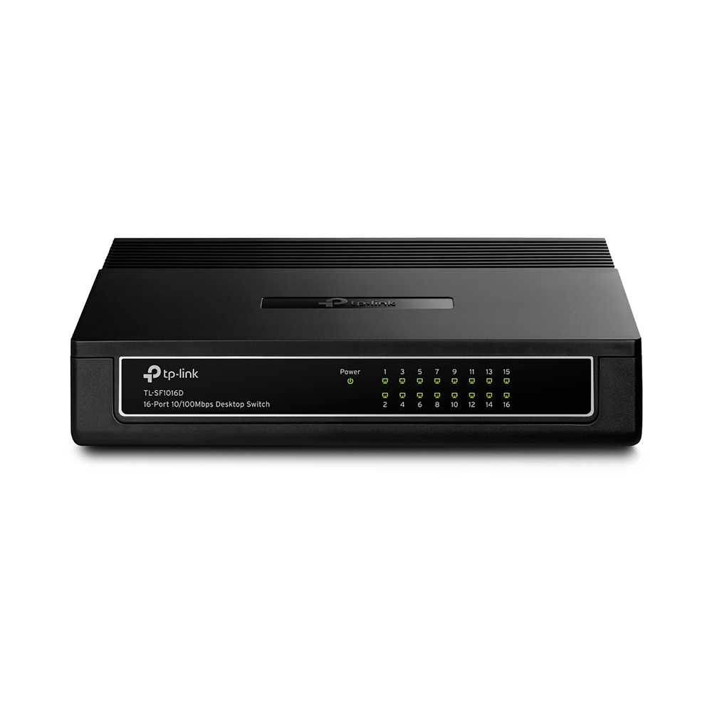 SWITCH DESKTOP 16 PUERTOS 10/100M RJ45 TIPO: SWITCH DE ESCRITORIO ESPECIFICACIONES: PUERTOS: 16 GARANTIA 1 AÑO