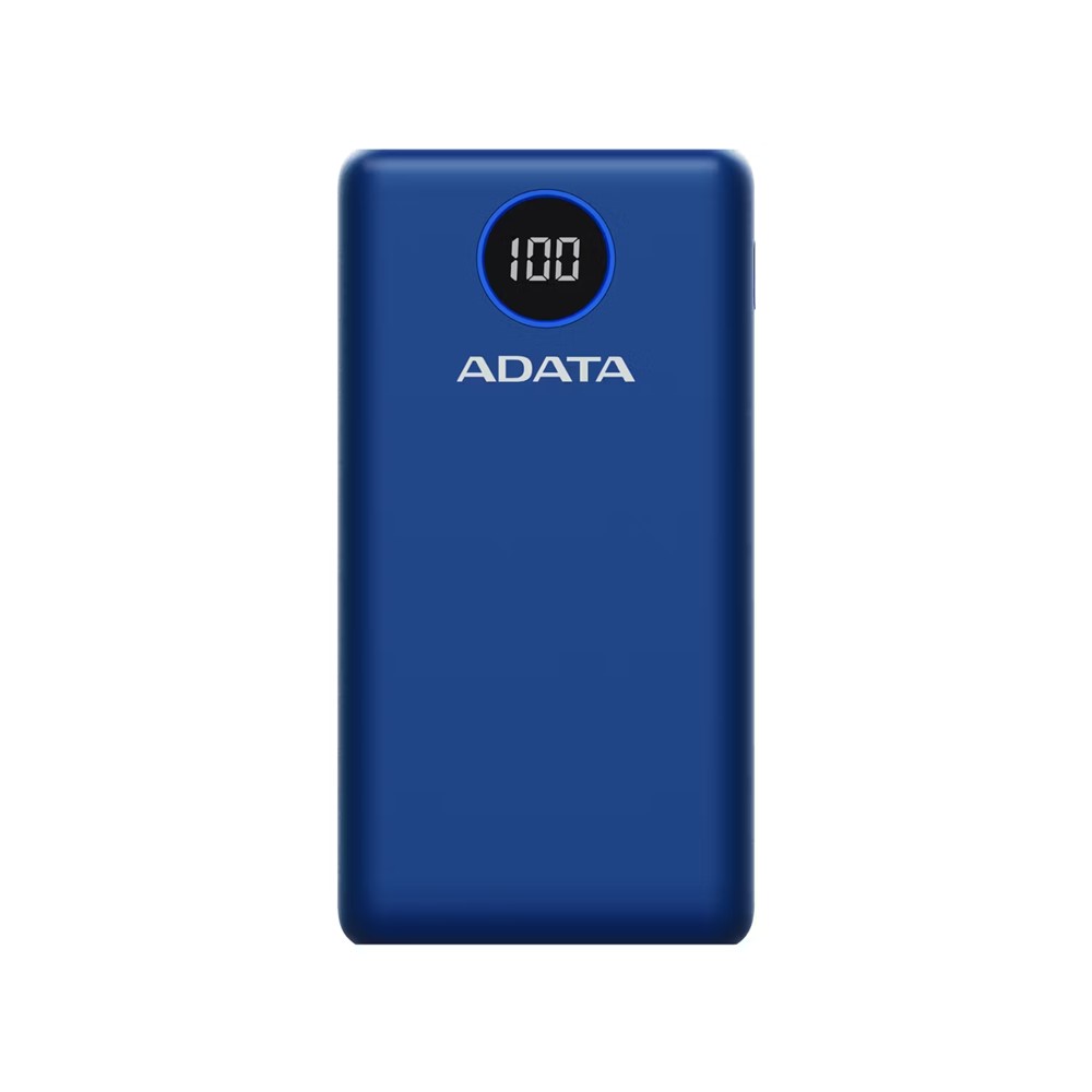 ADATA AP20000QCD-DGT-CDB CARGADOR PORTÁTIL CAPACIDAD: 20000MAH SALIDA: 5V DC, 9V DC, 12V DC ENTRADA: 5V DC, 9V DC PUERTOS: 3 GARANTIA 1 AÑO