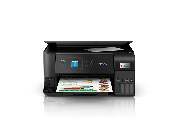 C11CK58301 IMPRESORA DE INYECCIÓN DE TINTA MULTIFUNCIÓN EPSON L3560 CON CABLE E INALÁMBRICO ECOTANK - COLOR - NEGRO - COPIADORA/IMPRESORA/ESCÁNER - 33 PPM MONO/20 PPM DE IMPRESIÓN EN COLOR - 4800 X 1200 DPI IMPRESIÓN - DÚPLEX IMPRESIÓN MANUAL - COLOR DE SUPERFICIE PLANA, CIS ESCÁNER - 1200 X 2400 - LAN INALÁMBRICA - APLICACIÓN EPSON SMART PANEL, EPSON EMAIL PRINT, REMOTE PRINT DRIVER, APPLE AIRPRINT, CHROMEBOOK, SERVICIO DE IMPRESIÓN MOPRIA, EPSON CONNECT, WI-FI DIRECT - USB