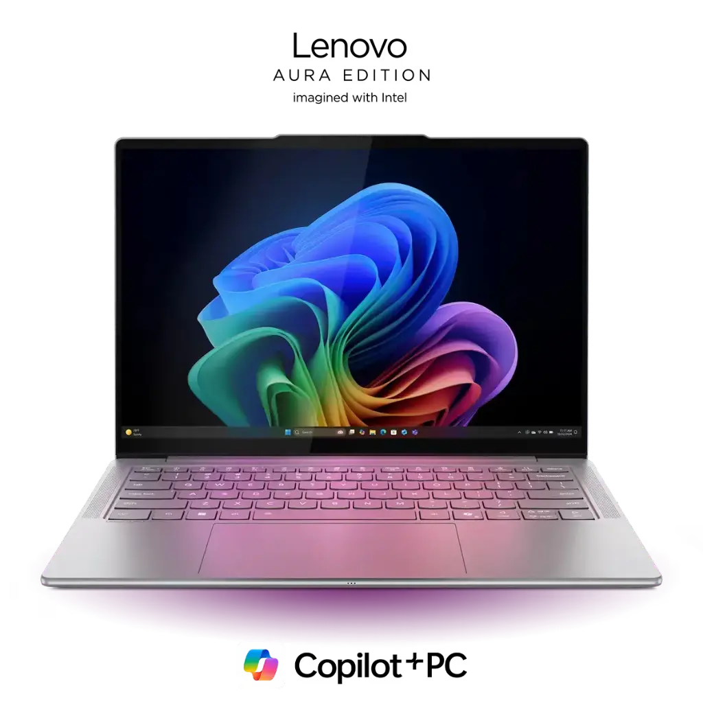 LENOVO PORTATIL YOGA SLIM 7 PROCESADOR: INTEL® CORE™ ULTRA 5 228V RAM: 32 GB LPDDR5X-8533 MHZ SOLDADA ,  ALMACENAMIENTO: 512 GB SSD NVME PCIE M.2 2242 PANTALLA: 14″ OLED TACTIL WQXGA WIN 11 HOME 83JX0007LM (REFURBISHED)