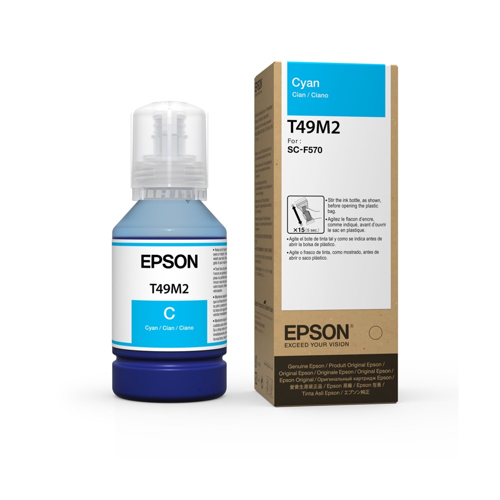 EPSON BOTELLA T49H CYAN 140 ML
