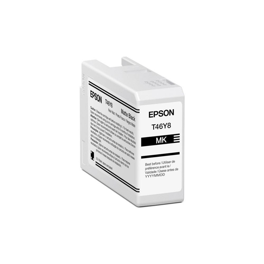 DESCONOCIDO MARCA T46Y800 CARTUCHO DE TINTA EPSON T46Y NEGRO MATE 50 ML