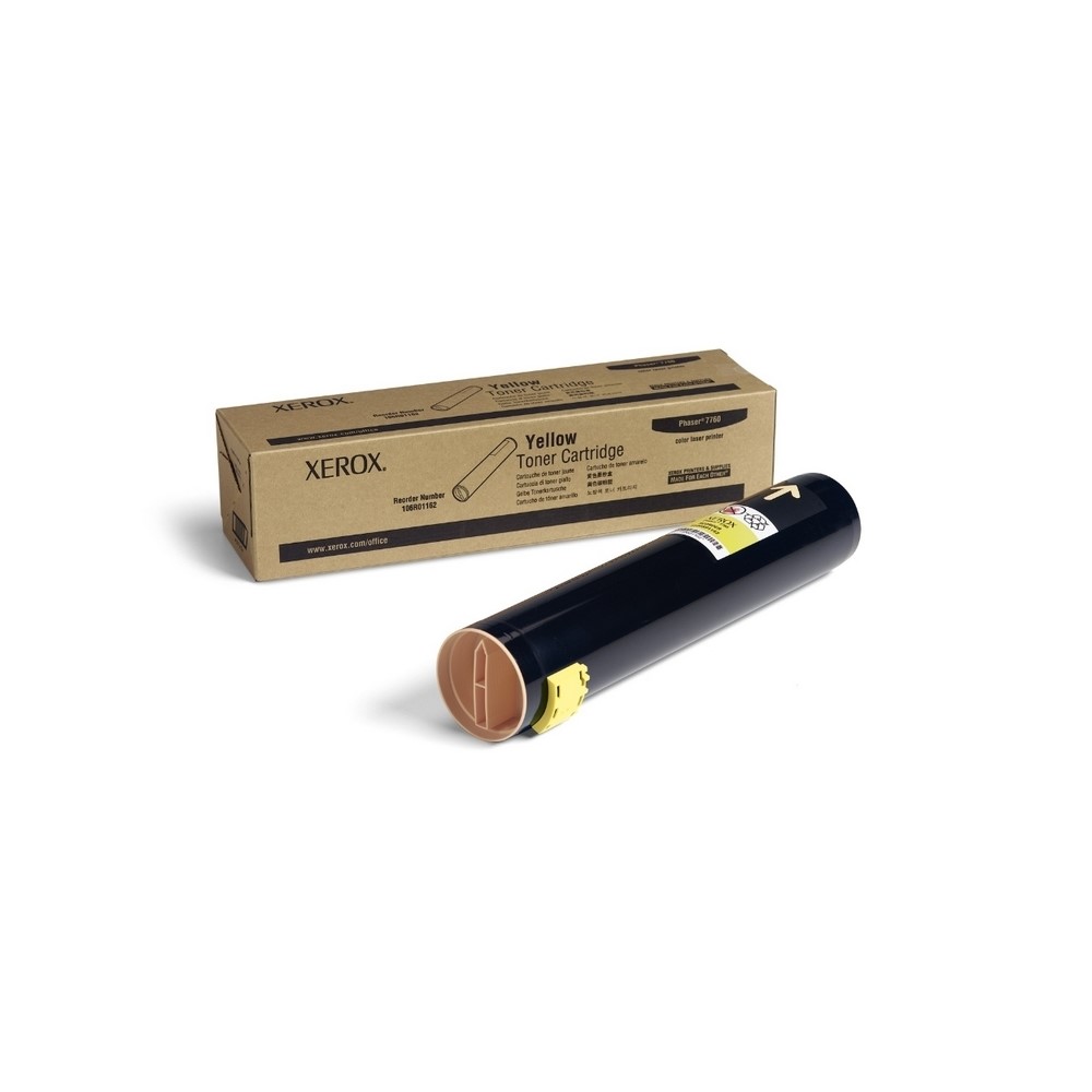 XEROX TONER AMARILLO PHASER 7760 25,000 PAG