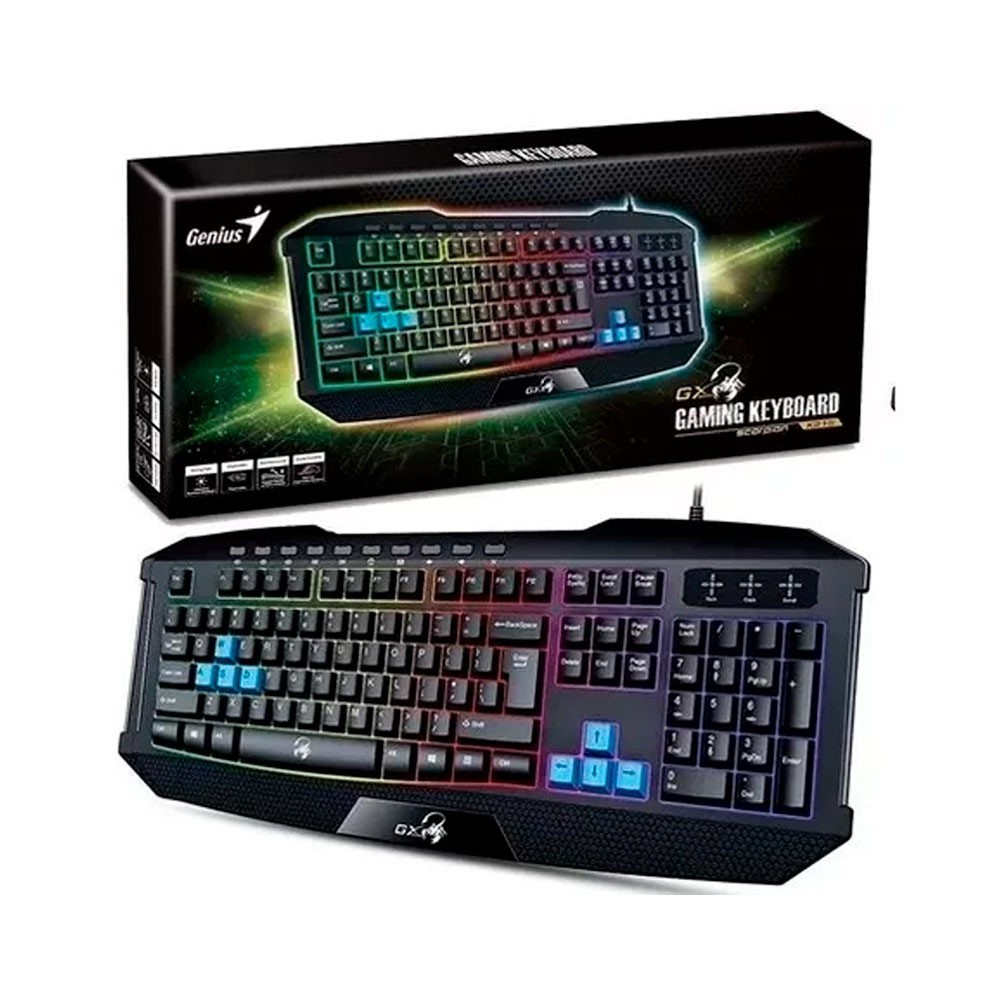 GENIUS TECLADO GAMER GX SCORPION K215