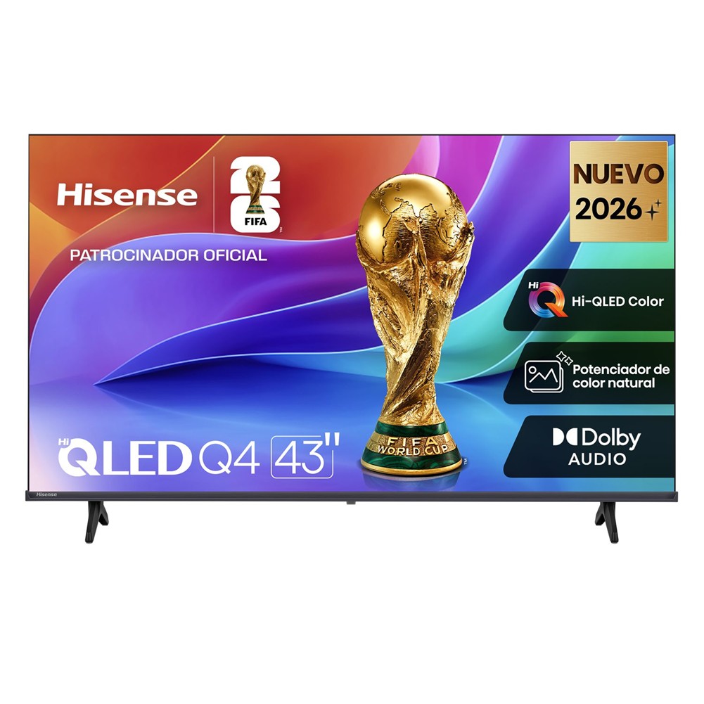 HISENSE TV 43" QLED FHD 4K