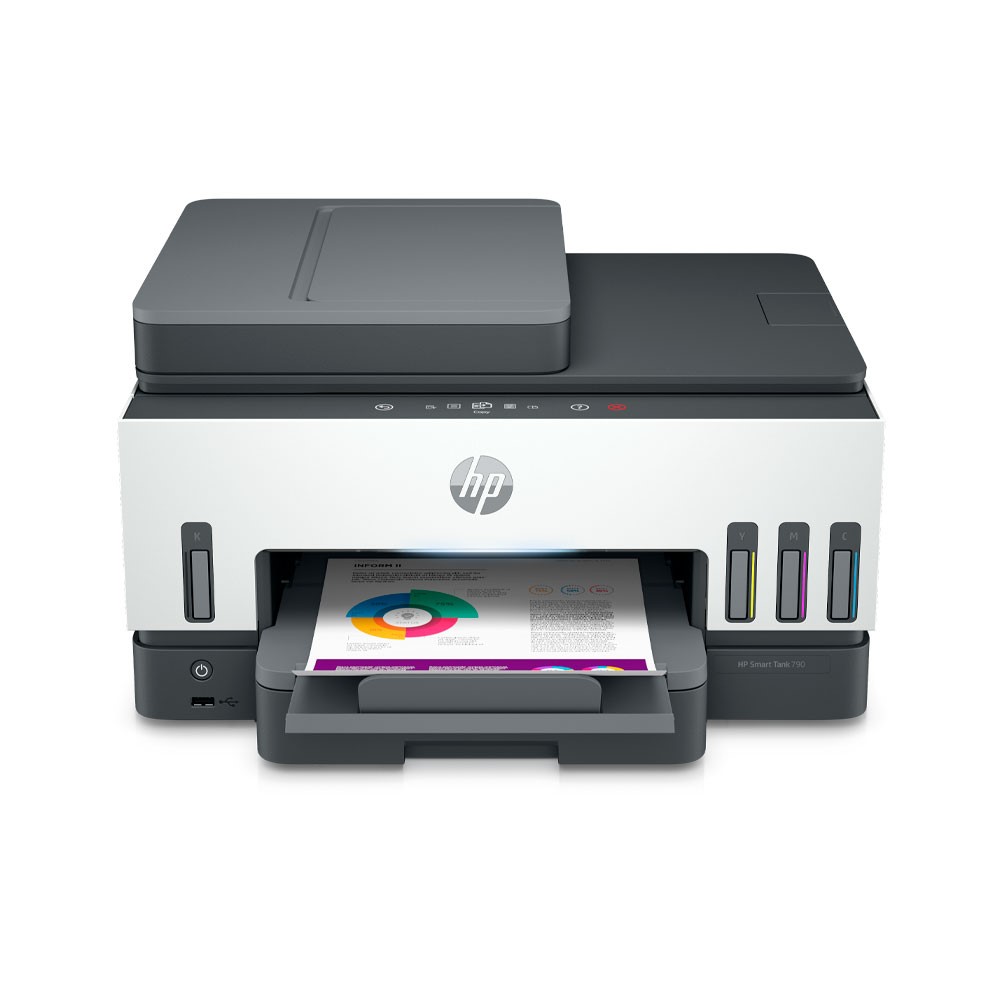 HP INC IMPRESORA MULTIFUNCIONAL HP SMART TANK 790 (IMPRIME, COPIA, ESCANEA, ENVÍO DE FAX, AAD Y INALÁMBRICA)