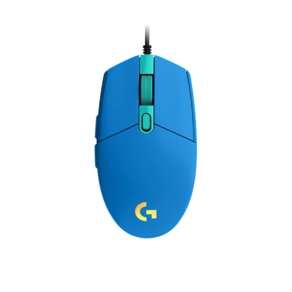 LOGITECH MOUSE G203 LIGHTSYNC GAMING AZUL