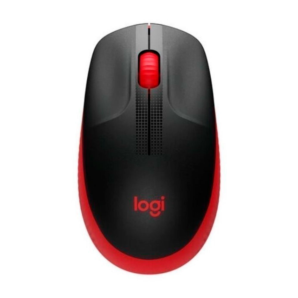 LOGITECH MOUSE INALAMBRICO M190 ROJO