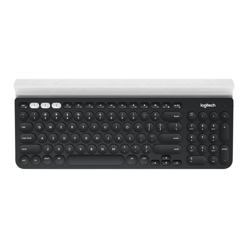 LOGITECH TECLADO K780 ESPAÑOL BLUETOOTH/WIRELESS RECEPTOR USB COMPATIBLE WIN-MAC-ANDROID-UNIFYING MULTIDISPOSITIVO FLOW SOPORTE GARANTÍA 2AÑOS-NEGRO