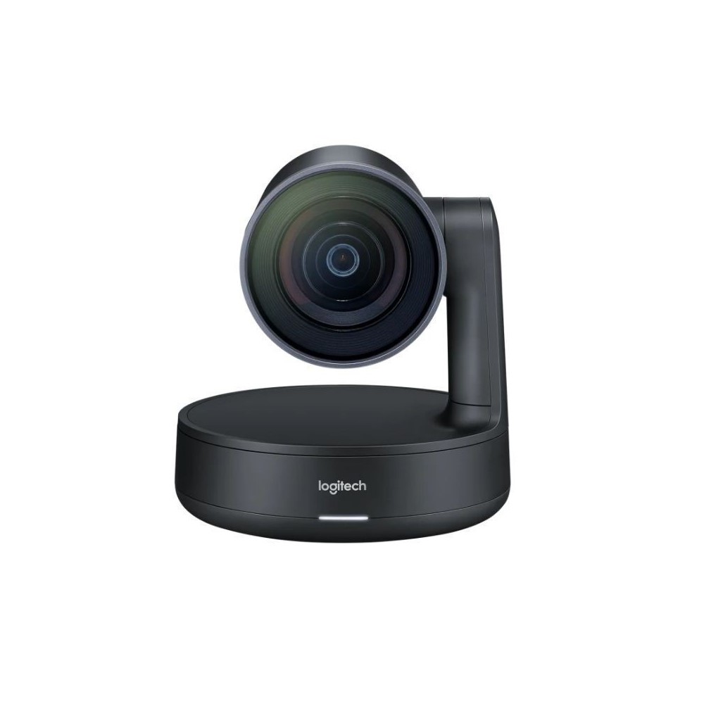 LOGITECH CAMARA RALLY CORPORATIVO USB 3.0 ULTRA-HD HASTA 4K COMPATIBLE WIN-MAC DISPLAY HUB X1 PARLANTE X1 MICRÓFONO X1 CONTROL REMOTO GARANTÍA 2AÑOS-NEGRO