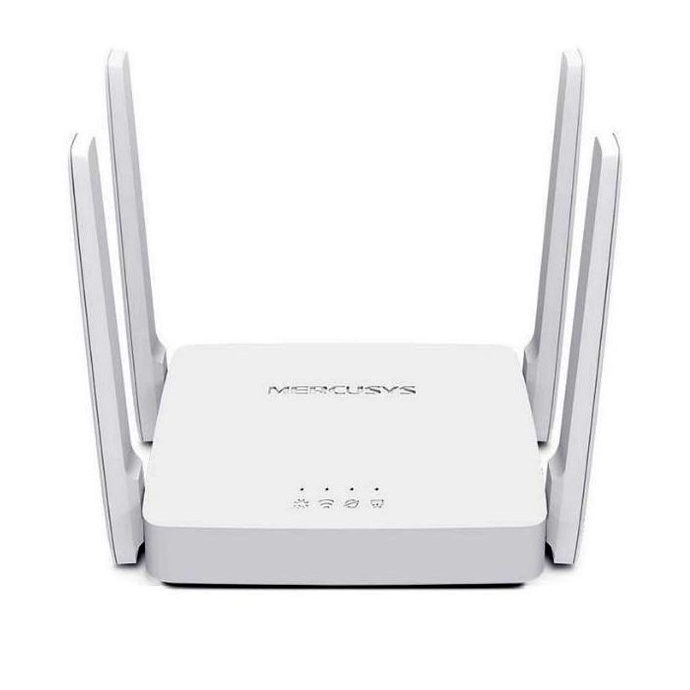 TPLINK ROUTER MERCUSYS INALÁMBRICO DE BANDA DUAL AC1200, 867MBPS A 5GHZ + 300MBPS A 2.4GHZ, 1 10 / 100M WAN + 2 10 / 100M LAN, 4 ANTENAS FIJAS