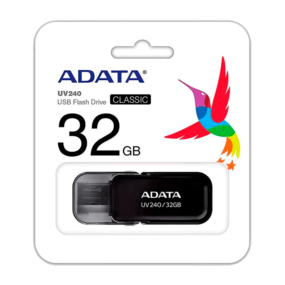 ADATA MEMORIA USB 32GB - USB 2.0 - NEGRO