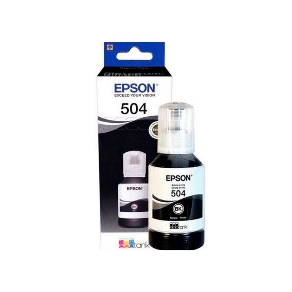 EPSON BOTELLA T504120-AL NEGRO L4150 / L4160 (7.500 PÁGINAS)