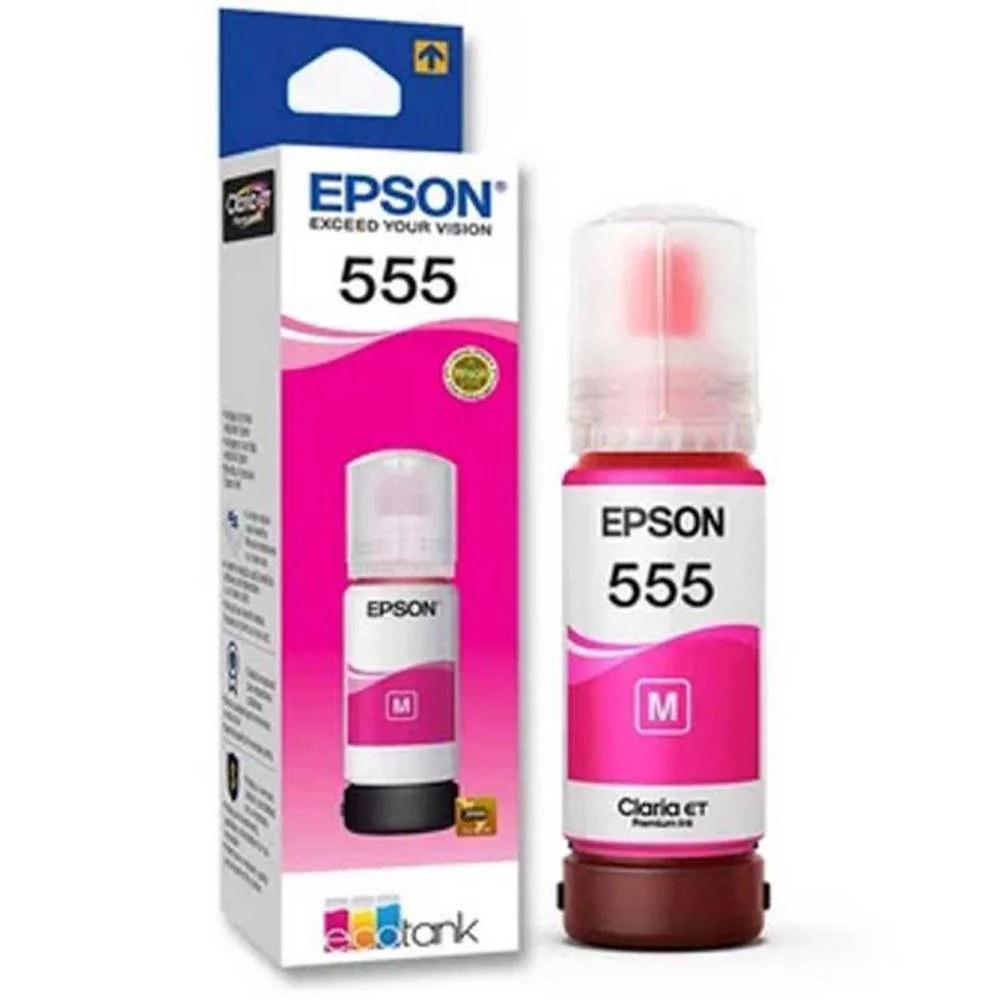 EPSON BOTELLA T555320-AL MAGENTA, 70 ML L8180 (6.200 PÁGINAS)