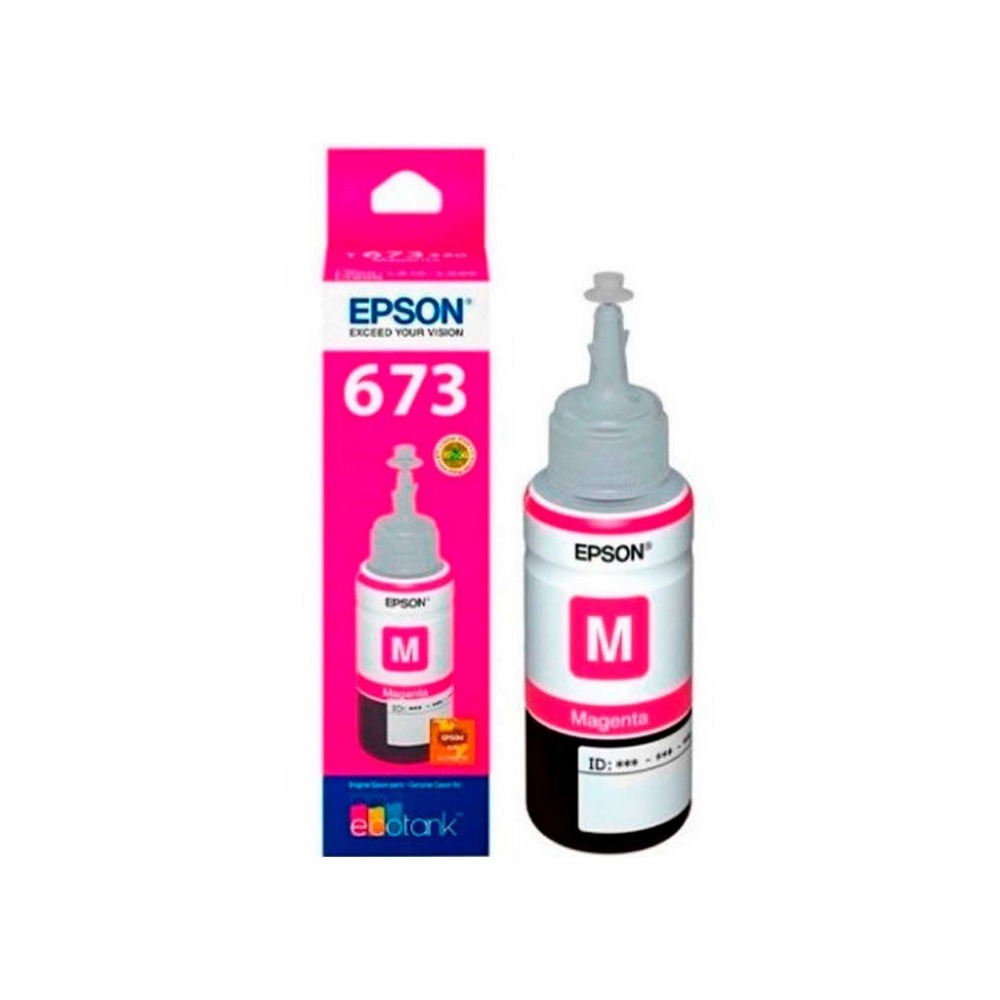 EPSON BOTELLA T673320-AL - ECOTANK MAGENTA L800/L805 (1800 FOTOS 10 X 15 CM)