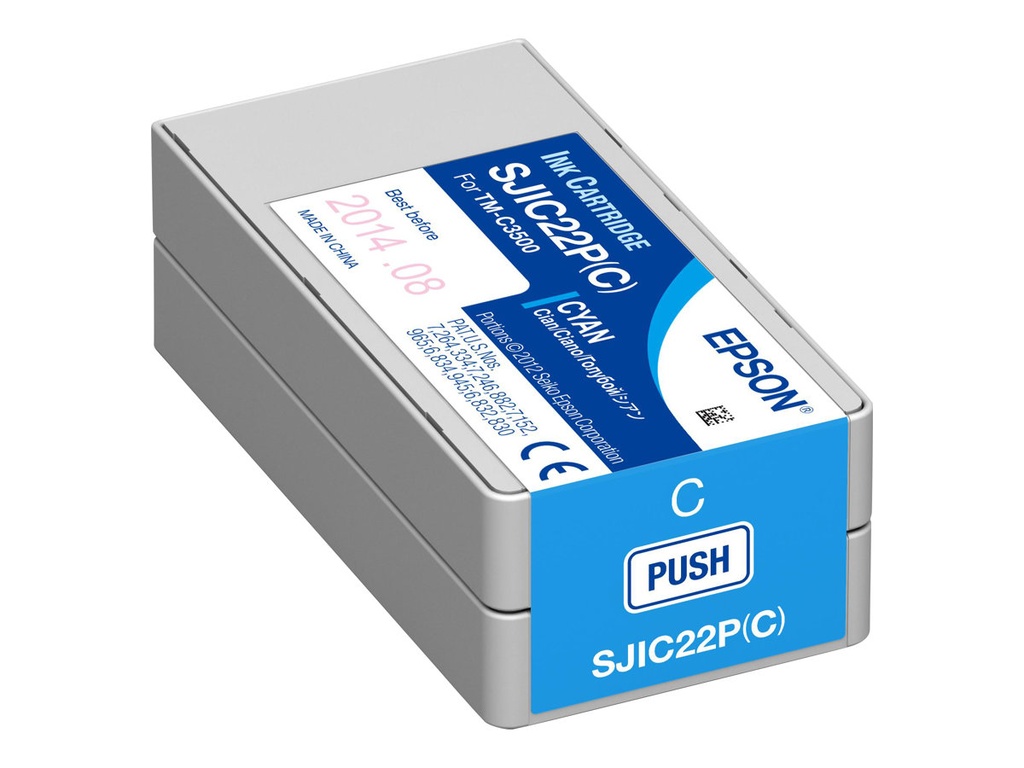 EPSON CARTUCHO DE TINTA CYAN PARA TM-C3500