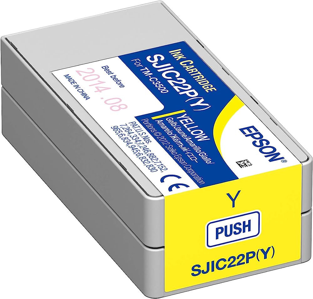 EPSON CARTUCHO DE TINTA AMARILLO PARA TM-C3500