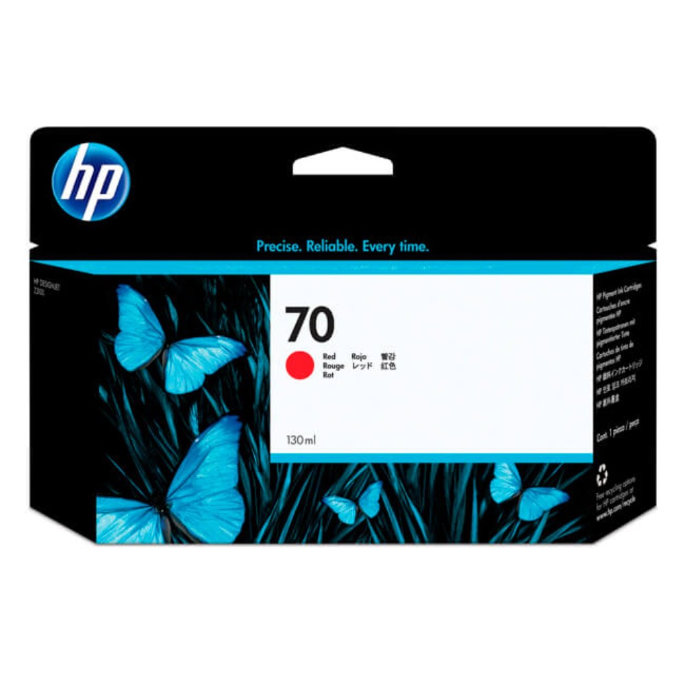 TINTA ROJA HP 70 130 ML