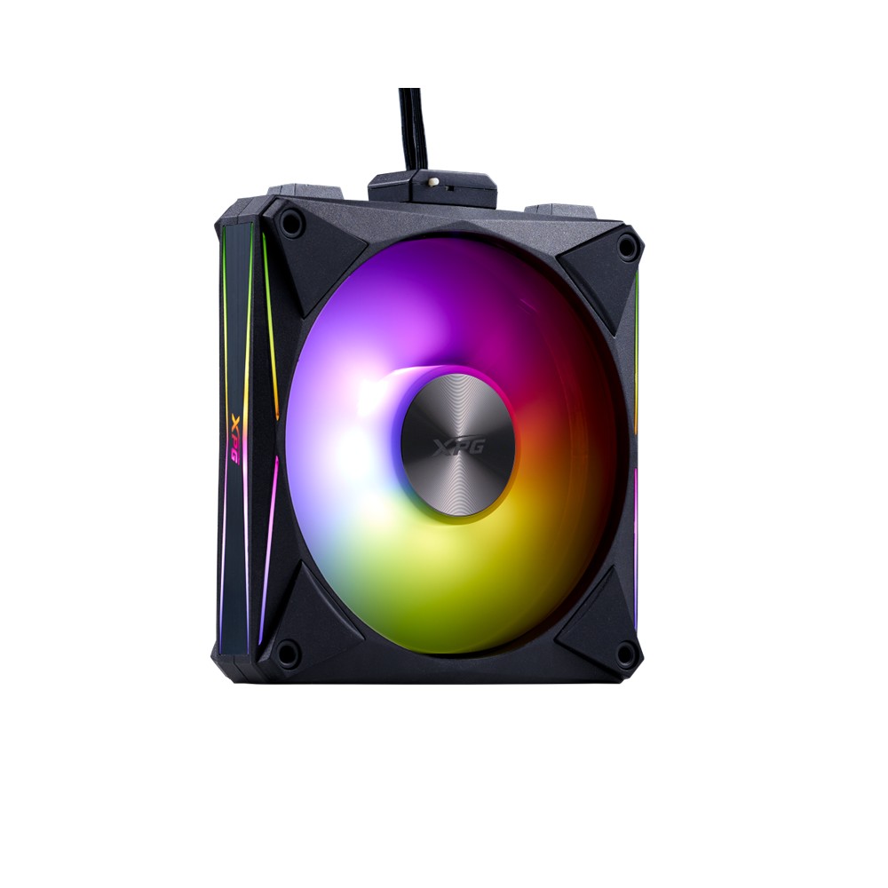 XPG VENTILADOR MAGNÉTICO HURRICANE 120 ARGB NEGRO